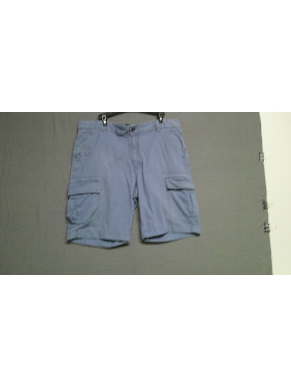 Cremieux Premium Denim Light Blue Cargo Shorts Size 36